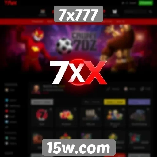 Interface do site 7x777 é atualizada